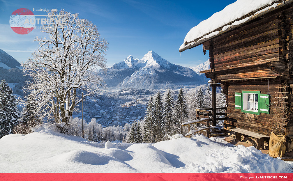 Chalet dans les Alpes