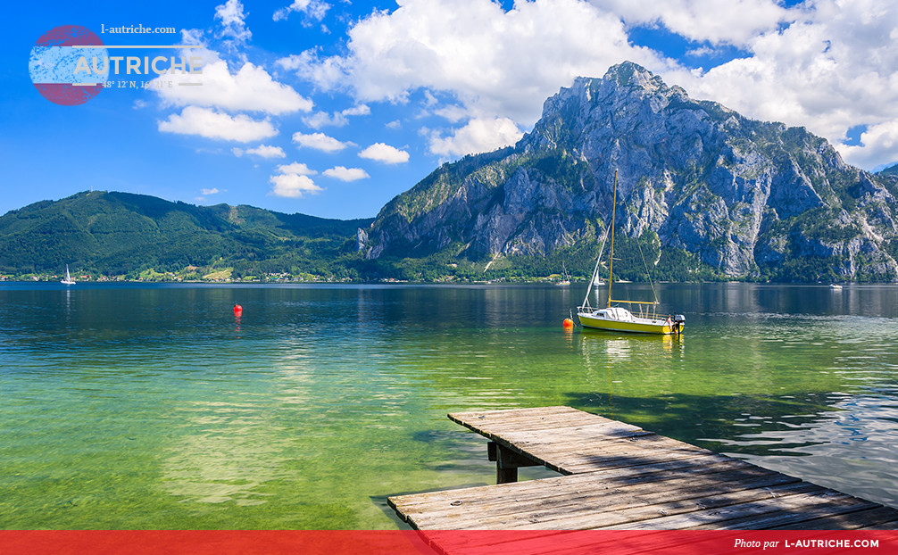 Gmunden sur Traunsee en Haute-Autriche