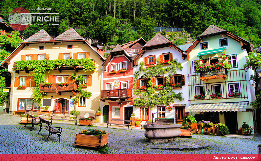 Village pittoresque à Hallstatt