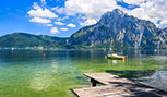 Gmunden sur Traunsee en Haute-Autriche