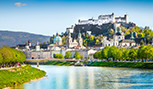 Salzbourg dans Salzburger Land en Autriche