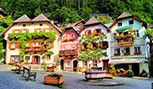 Village pittoresque à Hallstatt