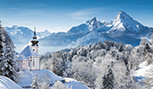 Vue panoramique des Alpes